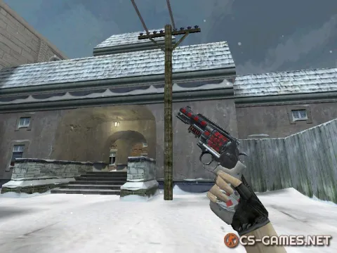 Модель HD R8 Revolver «Rat Squad» для CS 1.6