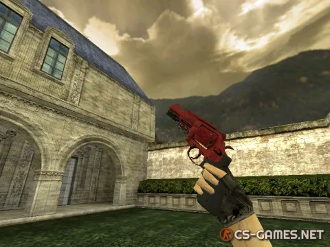 Модель HD R8 Revolver «Crimson Web» для CS 1.6