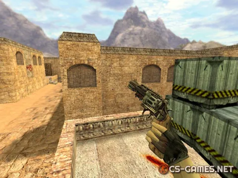 Модель HD R8 Revolver «Alchemist» для CS 1.6
