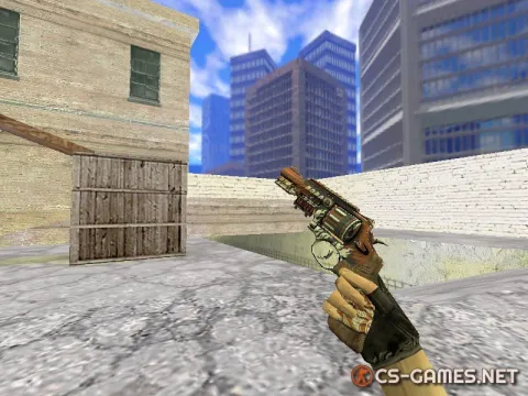 Модель HD R8 Revolver «Veteran v2» для CS 1.6