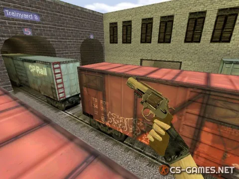 Модель HD R8 Revolver «Nidhogg» для CS 1.6