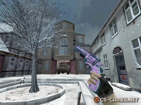 Модель HD R8 Revolver «Vertex Pink» для CS 1.6
