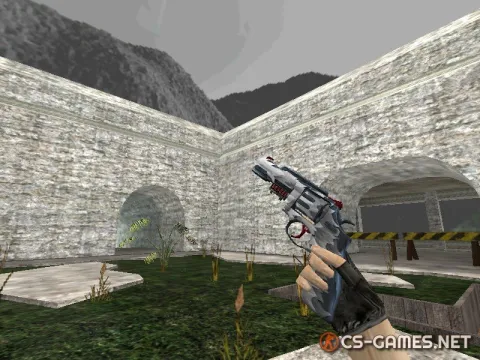 Модель HD R8 Revolver «White Fang» для CS 1.6