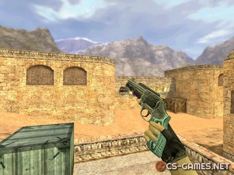 Модель HD R8 Revolver «Grip» для CS 1.6