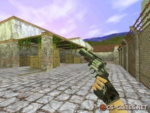 Модель HD R8 Revolver «Alien» для CS 1.6