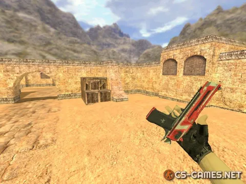 Модель HD Deagle «Code Red» для CS 1.6