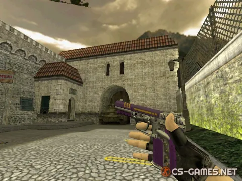 Модель HD Five-Seven «Sarge Purple» для CS 1.6