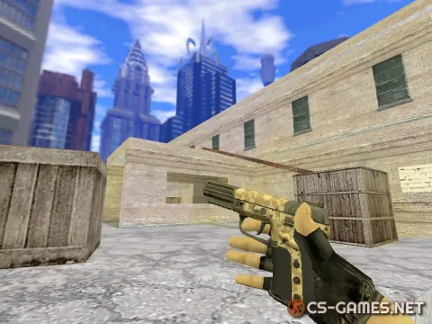 Модель HD Five-Seven «Desert Camo» для CS 1.6