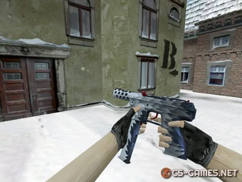 Модель HD Tec-9 «White Fang» для CS 1.6