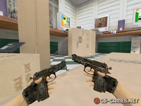 Модель HD Dual Elites «Road Warrior» для CS 1.6