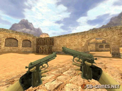 Модель HD Dual Berettas «из CS:GO» для CS 1.6