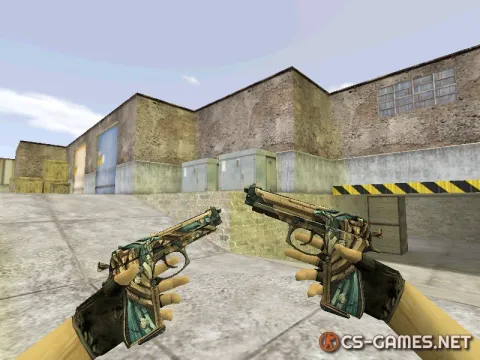Модель HD Dual Berettas «Hawk Eye» для CS 1.6