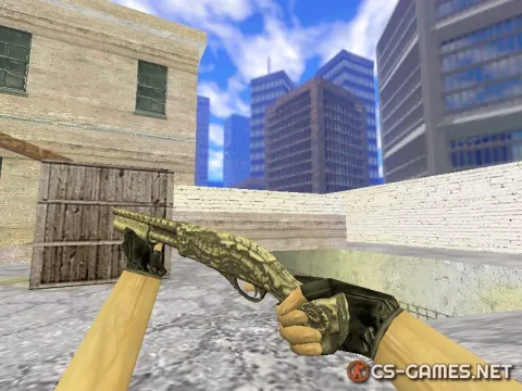 Модель HD Sawed-Off «Sci Fi Tech» для CS 1.6