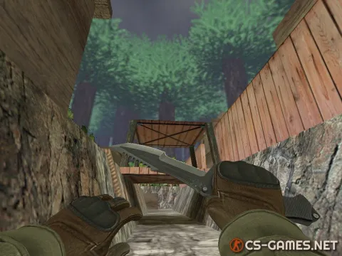 Модель ножа «Huntsman из CS:GO» для CS 1.6