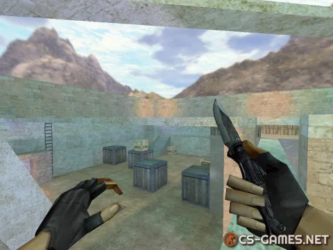 Модель ножа «Складной нож» для CS 1.6
