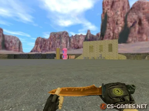 Модель ножа «Copper Knife» для CS 1.6