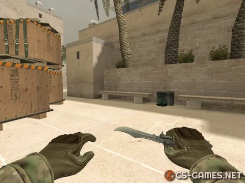 Модель ножа «Нож-бабочка» для CS 1.6