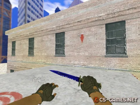Модель ножа «Штык-нож M9 | Doppler» для CS 1.6