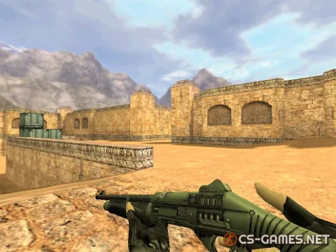 Модель HD Nova «Juggernaut Green» для CS 1.6