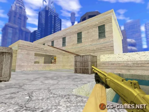 Модель XM1014 «Gold Edition» для CS 1.6