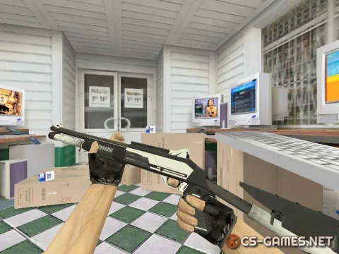 Модель HD XM1014 «Black Tie» для CS 1.6