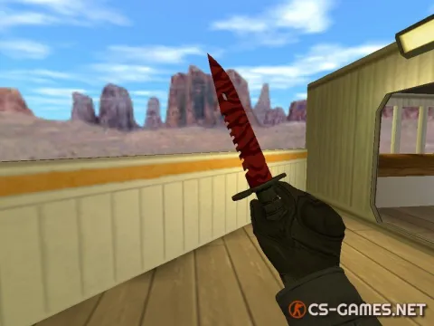 Модель ножа «Штык-нож M9 | Убийство» для CS 1.6