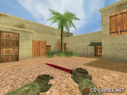 Модель ножа «Штык-нож M9 | Doppler Ruby» для CS 1.6