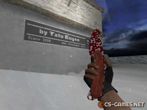 Модель ножа «Gut Knife | Streaks» для CS 1.6