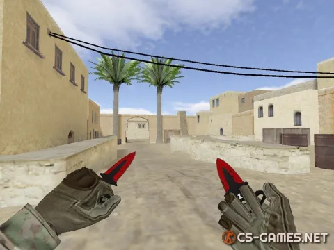 Модель ножа «Shadow Daggers | Кровавая паутина» для CS 1.6