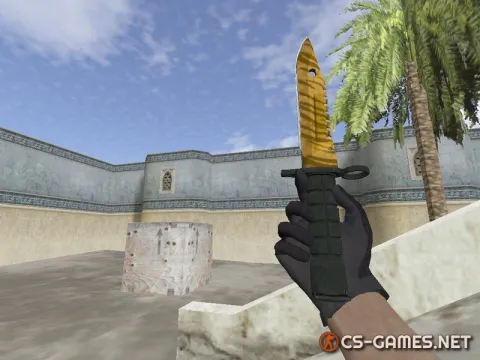 Модель ножа «Штык-нож M9 | Зуб тигра» для CS 1.6