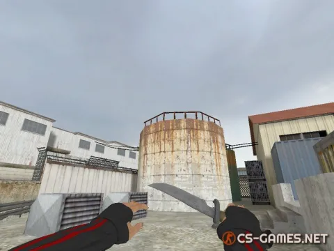 Модель ножа «Стандартная террористов из CS:GO» для CS 1.6