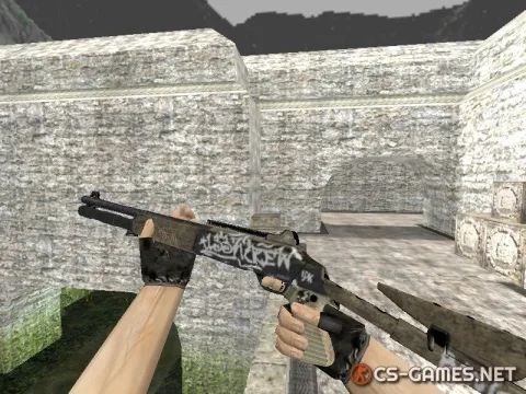 Модель XM1014 «Wasteland Rebel» для CS 1.6