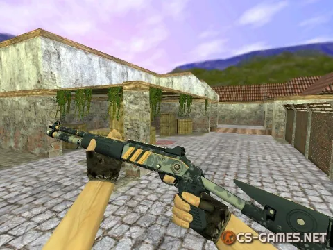 Модель HD XM1014 «Comebacker» для CS 1.6