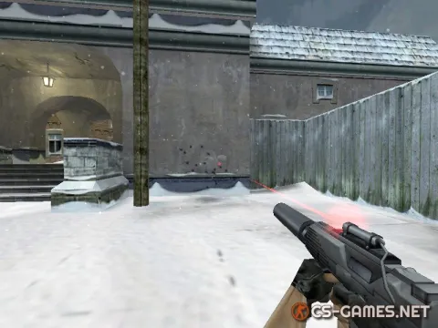 Модель TMP «с лазером» для CS 1.6