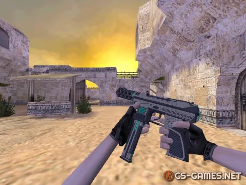 Модель HD Tec-9 «Cyber» для CS 1.6