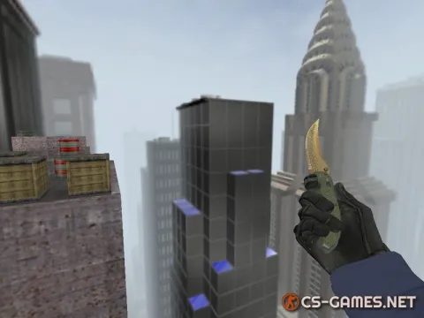 Модель ножа «Flip Knife | Lore» для CS 1.6