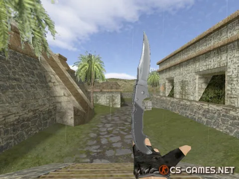Модель ножа HD «Falchion Vanilla» для CS 1.6