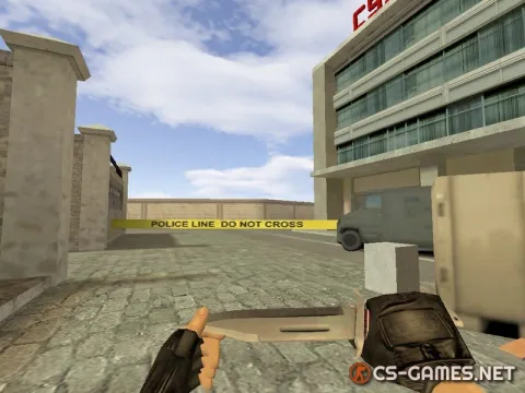 Модель ножа «Bowie из CS:GO» для CS 1.6