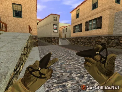 Модель ножа «Shadow Daggers — Кинжалы-кастеты» для CS 1.6