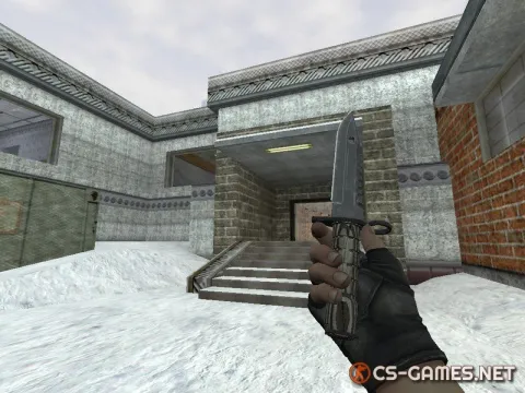 Модель ножа HD «M9 Bayonet | Black Laminate» для CS 1.6