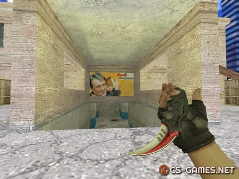 Модель ножа «Karambit | Autotronic» для CS 1.6
