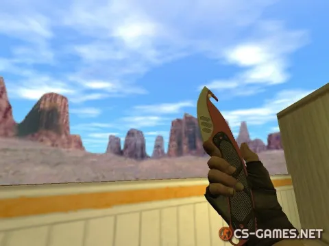 Модель ножа «Gut Knife | Autotronic» для CS 1.6