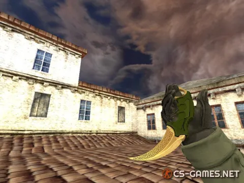 Модель ножа Karambit «Lore» для CS 1.6