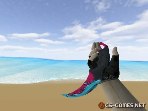 Модель ножа HD «Karambit | Water Elemental» для CS 1.6