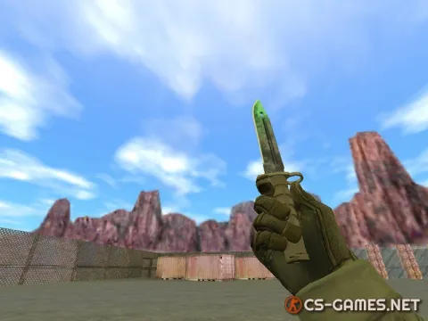 Модель ножа HD Bayonet «Gamma Doppler» для CS 1.6
