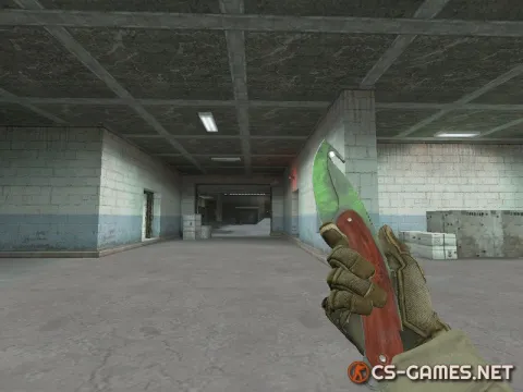 Модель ножа «Gut Knife | Gamma Doppler» для CS 1.6