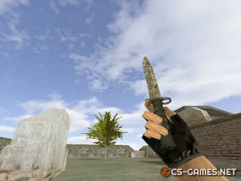 Модель ножа «Bayonet | Boreal Forest» для CS 1.6
