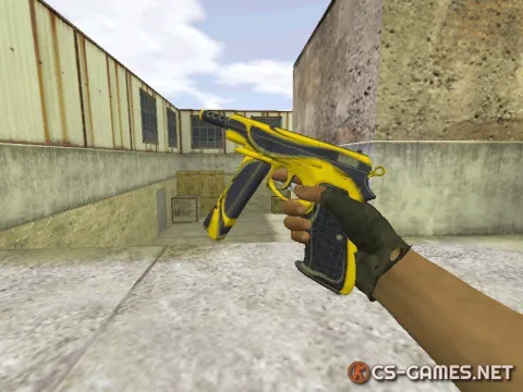 Модель CZ75-Auto «Yellow Jacket» для CS 1.6