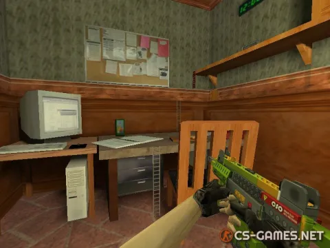 Модель MAC-10 «Lego» для CS 1.6