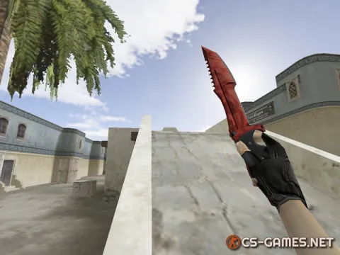 Модель ножа «Huntsman | Slaughter» для CS 1.6